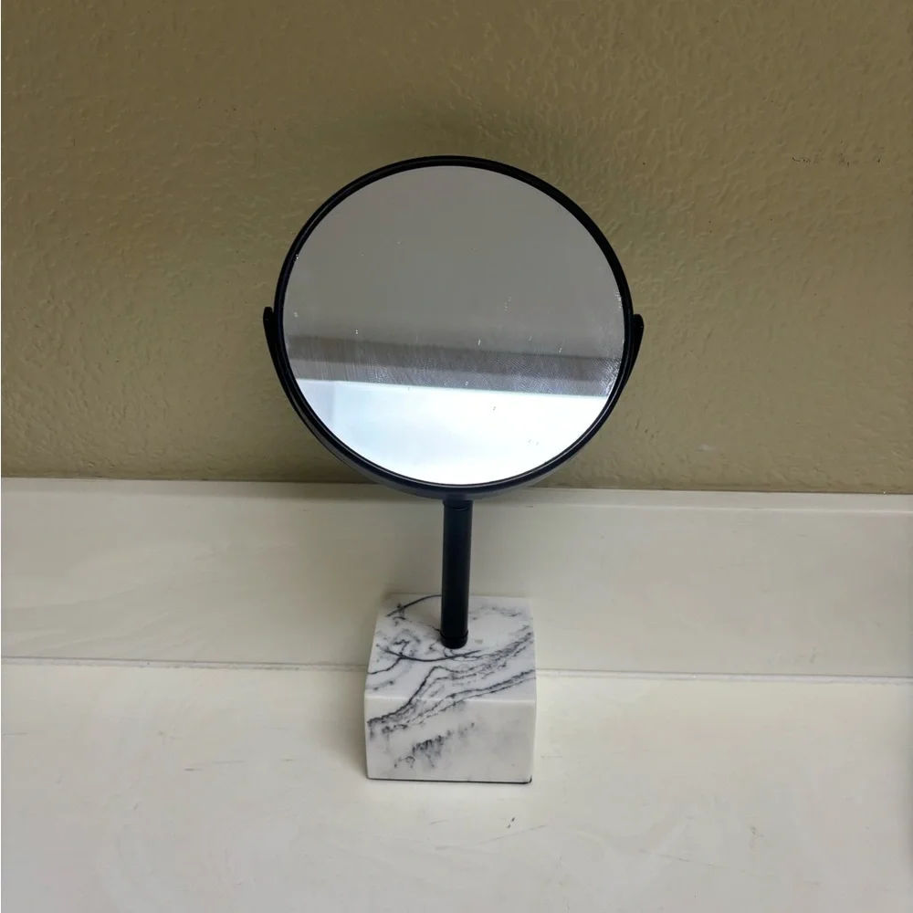 Marble Base Vanity Mirror